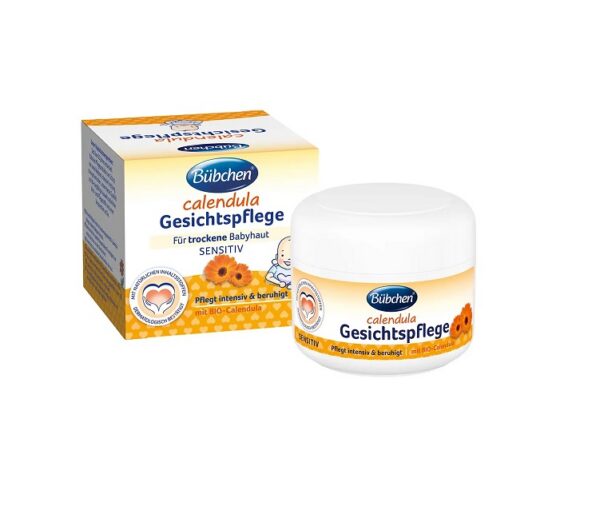BÜBCHEN Calendula Facial Care 75ml näokreem beebile