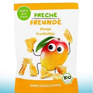Külmkuivatatud mangokrõpsud, alates 12. elukuust, ökoloogilised FRECHE FREUNDE 14g