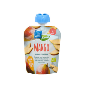 Rainbow mangopüree 3×90 g, alates 4-elukuust (1tuub-0,99eur)