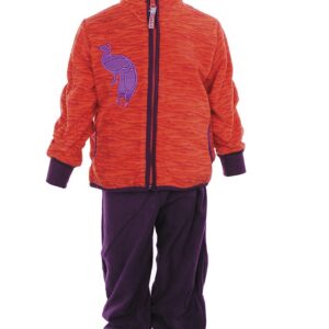 Fliis komplekt KADI 4302CW13 red pattern/purple 804 86cm Huppa