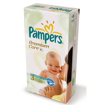 Pampers mähkmed Premium Care N3  Midi (4-9kg) 60tk LÕPUMÜÜK!!!