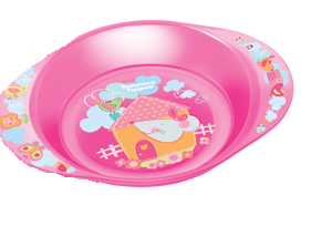 Pildiga taldrik Tommee Tippee 12+ roosa 43027661