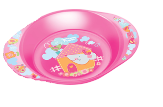 Pildiga taldrik Tommee Tippee 12+ roosa 43027661
