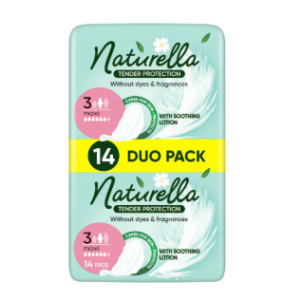 Hügieenisidemed, Naturella Tender Protection  Maxi S3 14tk