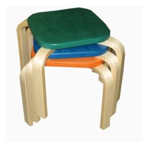 Laste taburet Tipa 4-jalga KANDILISE PLAADIGA 1TK