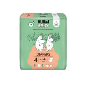 Muumi Öko mähkmed N4 7-14kg 46tk