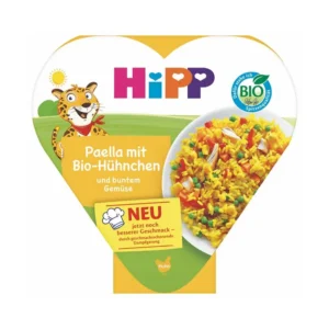 HiPP Paella värviliste köögiviljade ja kanaga BIO 12.kuust 250g