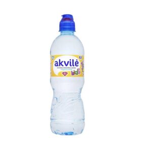 Akvile karboniseerimata mineraalvesi Kids (spordiotsikuga) 1×0,5L (1pudel 0,70eur+PANT 0,10EUR)