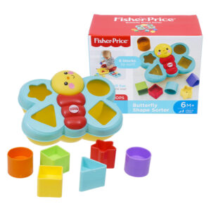 FISHER PRICE toppimis-sobitamisklotsid Butterfly Shape Sorter CDC22