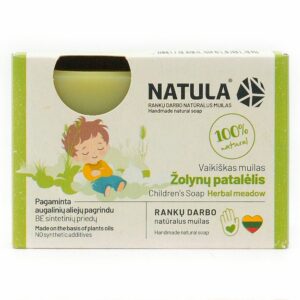 Natula Laste seep oliivi- ja kanepiõliga Ürdiaed 95g