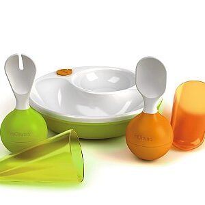 Developmental Warm Meal Set „mOmma“ soojendusega taldriku komplekt (6 + kuud)
