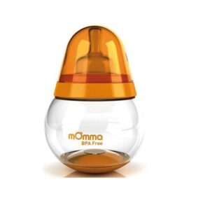 „mOmma“ kiikuv lutipudel oranz 250ml 6+kuud Rocking Feeding Bottle