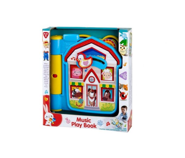 Playgo Toys Ent. Ltd. patareidega muusikamänguraamat 6+kuusele
