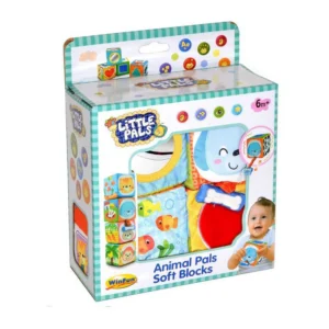 WinFun Beebi pehmed kuubikud/klotsid/blokid 4tk