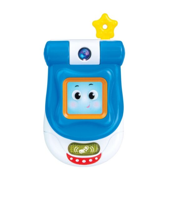 WinFun Beebi klapiga telefon, heli ja valgusega (pealt kandilise äärega)