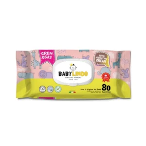 Baby Lindo niisutava kreemiga niisked salvrätid 80tk