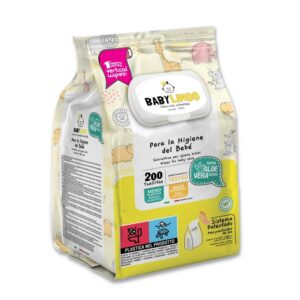 Baby Lindo niisked salvrätid beebihoolduseks aloe veraga 200tk UUS!
