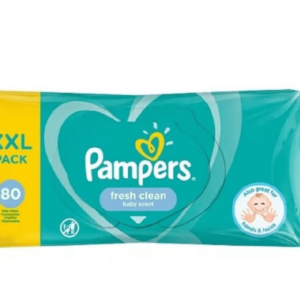 Niisked salvrätikud Pampers Fresh Clean 80tk