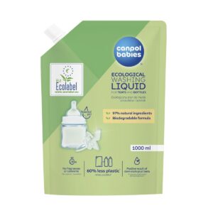 CANPOL BABIES orgaaniline pesuvahend luttide ja pudelite pesemiseks 1000 ml