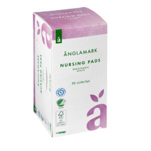 Rinnapadjad/rinnahoidjakaitsmed Änglamark teipidega valge 50 tk
