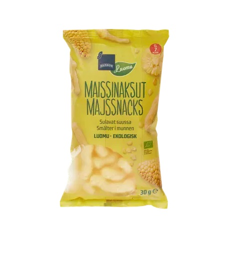 Rainbow maisisnäkid 30g 7+kuust