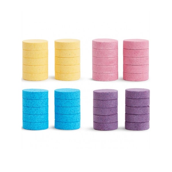 Munchkin vannimänguasja Color Buddies Refiil Tablets 40pck