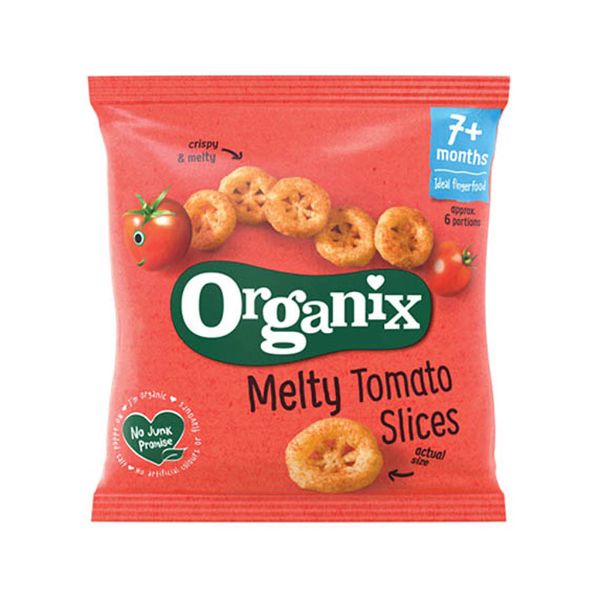 Organix suussulavad öko tomativiilud, al 7.kuust 20g x(2pakki) (1pakk-1,60eur)