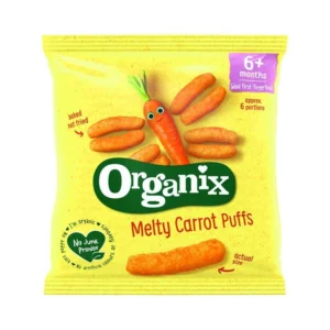Organix orgaanilised krõbedad porgandipulgad 4x20g 7.kuust (1pakk-1,75eur)