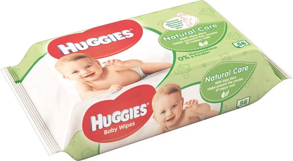 Huggies beebisalvrätid Aloe Veraga 56tk