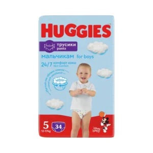 Huggies püksmähkmed Pants 5 Boy 12-17kg 34tk