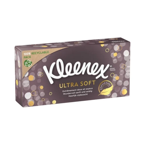 Taskurätikud Kleenex Box Ultra Soft 72tk 3-kihiline