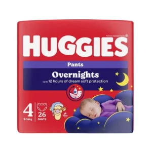 Huggies püksmähkmed Overnights 4 9-14kg 26tk
