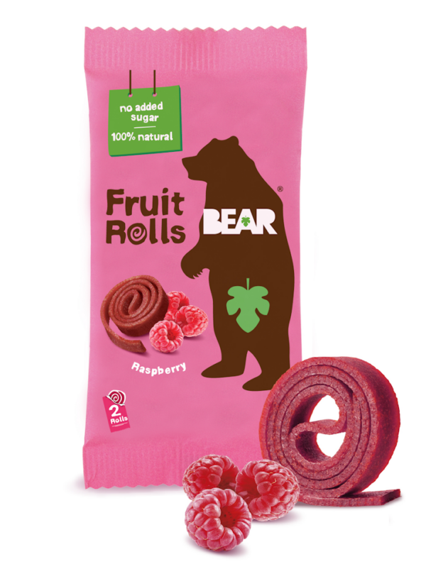 BEAR Fruit Minis vaarika puuviljapalad 3+aatasele 20g