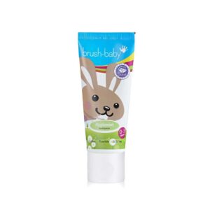 Brush Baby õunamündimaitseline hambapasta vanusele 0-3 eluaastat 50ml
