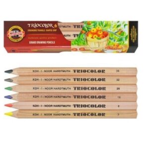 Triocolor värvipliiatsid 6tk 3151