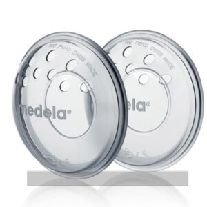 Rinnakaitse-piimakoguja rinnanibudele õhuavadega Medela 2tk 008.0042