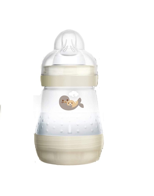 MAM ULTIVENT 80% Anti-Colic  LUTIPUDEL 160ML 0+KUUD Valge Hüljes pojaga