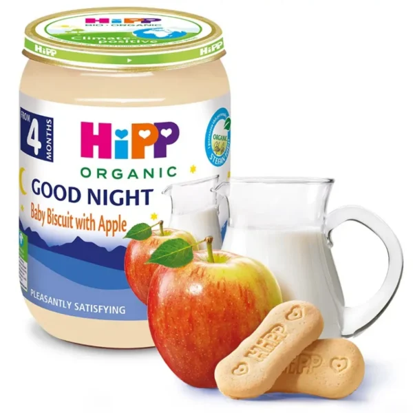 Head Ööd Piimapuder küpsistega ÖKO 3x190g Hipp 4.kuust   (1tk-2,36eur)