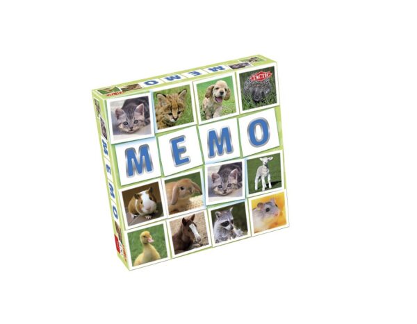 Tactic lauamäng Memo loomalapsed