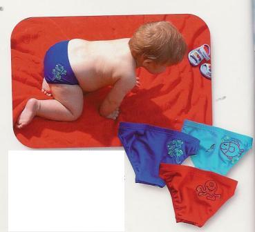 Ujumispüksid XL 92cm Fashy Baby 2613 punased
