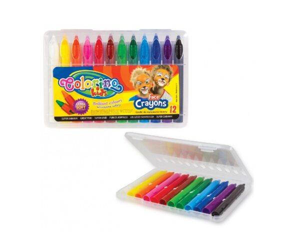 NÄOKRIITIDE KOMPLEKT  12värvi Coloring Kids 32650PTR