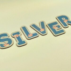 PUIDUST TÄHT SILVER 1tk