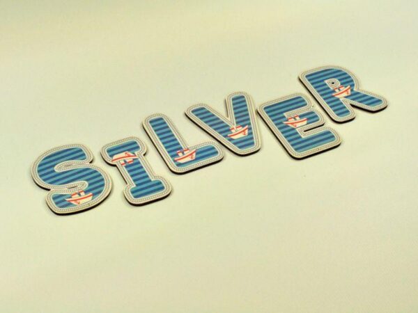 PUIDUST TÄHT SILVER 1tk