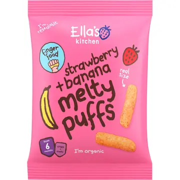 Ella´s Kitchen maasika-banaani maisipulgad 20g 6+kuust