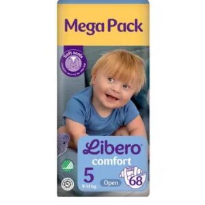 Libero teipmähkmed Comfort N5 9-14kg 68tk