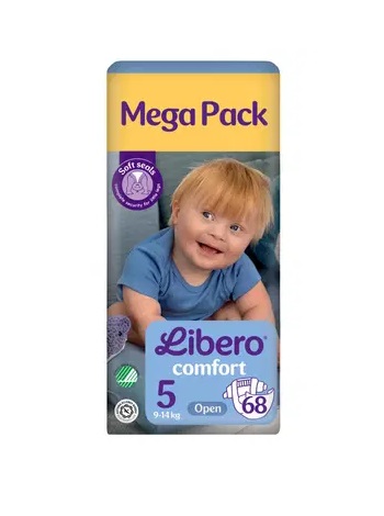 Libero teipmähkmed Comfort N5 9-14kg 68tk