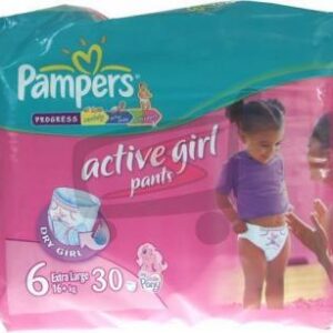 Pampers püksid N6 Girl 16+kg VP XL 30tk LÕPUMÜÜK!!!