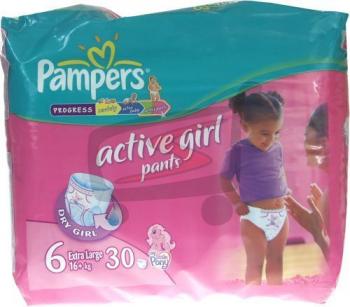 Pampers püksid N6 Girl 16+kg VP XL 30tk LÕPUMÜÜK!!!