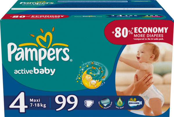 Pampers mähkmed GPP Maxi N4 (7-14kg) 99tk LÕPUMÜÜK!!!