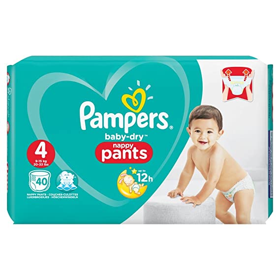 Pampers N4  9-15kg mähkmepüksid 40tk Maxi+ LÕPUMÜÜK!!!